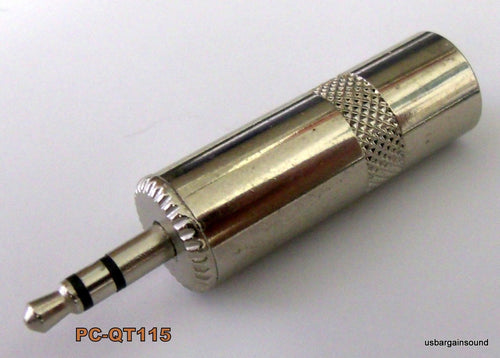 ProCraft PC-QT115 3-Pole Metal 3.5 mm (1/8
