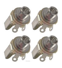 (4 PACK) SWITCHCRAFT L12B Long Bushing 1/4" TRS / Stereo Chassis Mount Jack