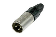 NEUTRIK NC3MX 3-Pin XLR Male Cable Mount Connector - Nickel Shell