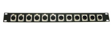 PROCRAFT AFP1UFT-VAR 1U Feed-Thru Pro Audio Rack Panel - Configurable w/ 4 Options