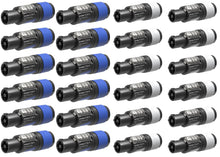 (Pairs) Neutrik NAC3FXXA-W-L (IN) & NAC3XXB-W-L (OUT) 20A Locking AC PowerCon Cable Connectors Kit