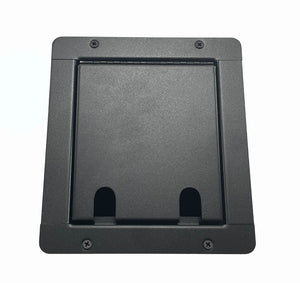 PROCRAFT MINI 2 HOLE LID FEED-THRU RECESSED Stage Pocket/Floor Box w/ 1) WIRED AC 1) RJ45