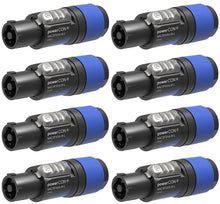 NEUTRIK NAC3FXXA-W-L 20A POWERCON (BLUE) Power In Locking Cable Mount