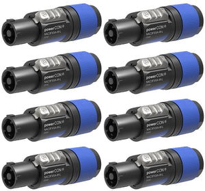 NEUTRIK NAC3FXXA-W-L 20A POWERCON (BLUE) Power In Locking Cable Mount