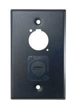 Black PROCRAFT SPL-2X-BK-VAR 1 Gang Stainless Pro Audio Installation Wall Plate Loaded, Made in the USA