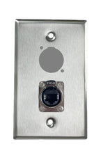 Stainless PROCRAFT SPL-2X-ST-VAR 1 Gang Stainless Pro Audio Installation Wall Plate Loaded, Made in the USA