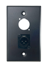 Black PROCRAFT SPL-2X-BK-VAR 1 Gang Stainless Pro Audio Installation Wall Plate Loaded, Made in the USA