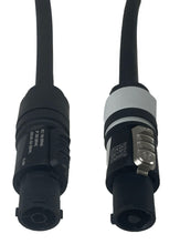 USA Made 12 Gauge AC Power Cable with Neutrik & Hubbell Connector Options