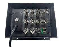 PROCRAFT LARGE 3 HOLE LID FEED-THRU RECESSED Stage Pocket/Floor Box w/1) WIRED AC 10)XF 1)XM 1)RJ