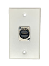 PROCRAFT SPL-1NHDMI-WH 1 Gang White Wall Plate Loaded w/ 1) Neutrik HDMI Feed/Pass Thru