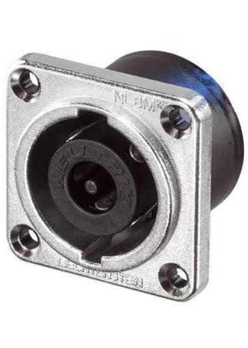 NEUTRIK NL8MPRXX SPEAKON 8-POLE Panel Mount Speaker Connector - Nickel