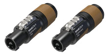Genuine Neutrik SpeakOn NL2FXX-W-S 2 Pole Inline Female Locking Speaker Connector
