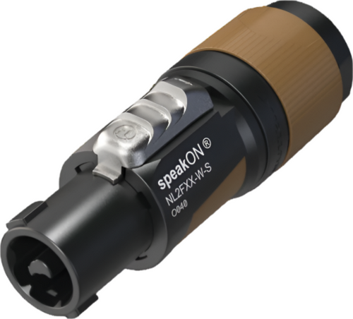 Genuine Neutrik SpeakOn NL2FXX-W-S 2 Pole Inline Female Locking Speaker Connector