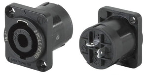 NEUTRIK speakON Panel Mount Jacks / Twist Lock Speaker Connectors