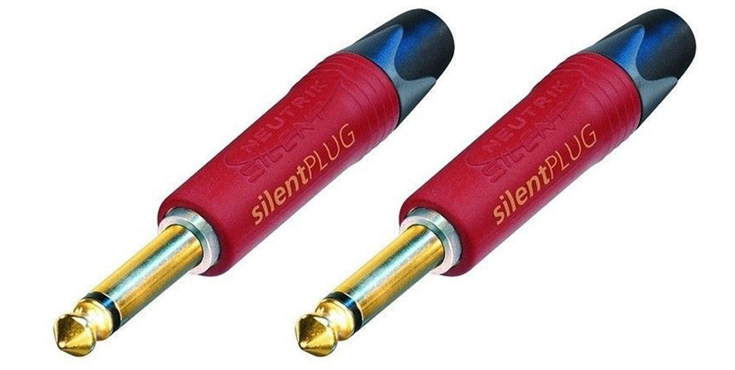 2 Pack Neutrik NP2X-AU-SILENT 2 Pole 1/4