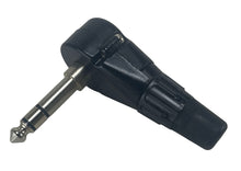 Neutrik NP3RC-BAG Right Angle TRS Connector with Silver Contacts Black Shell