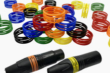 (10 Pack) NEUTRIK XXR-0 Black Colored ID Rings for X-Series Cable Ends