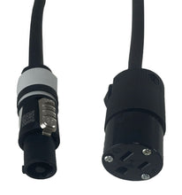 USA Made 12 Gauge AC Power Cable with Neutrik & Hubbell Connector Options