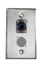 Stainless PROCRAFT SPL-2X-ST-VAR 1 Gang Stainless Pro Audio Installation Wall Plate Loaded, Made in the USA