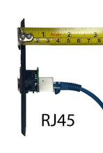 PROCRAFT SPL-1RJ45-SS 1 Gang Stainless Steel Wall Plate Loaded w/ 1) ProCraft RJ45 Feed/Pass Thru