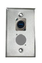 Stainless PROCRAFT SPL-2X-ST-VAR 1 Gang Stainless Pro Audio Installation Wall Plate Loaded, Made in the USA