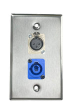 Stainless PROCRAFT SPL-2X-ST-VAR 1 Gang Stainless Pro Audio Installation Wall Plate Loaded, Made in the USA