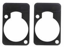 2 Pk Neutrik DSS D-Series Lettering & ID Plate for XLR Panel Connectors