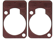 2 Pk Neutrik DSS D-Series Lettering & ID Plate for XLR Panel Connectors