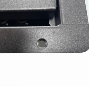 PROCRAFT JUMBO 4 HOLE LID FEED-THRU RECESSED Stage Pocket/Floor Box w/ 2) WIRED AC 8) XLR Female 2) XLR Male 2) RJ45