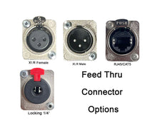 PROCRAFT AFP1UFT-VAR 1U Feed-Thru Pro Audio Rack Panel - Configurable w/ 4 Options