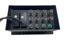 PROCRAFT JUMBO 4 HOLE LID FEED-THRU RECESSED Stage Pocket/Floor Box w/ 2) WIRED AC 8) XLR Female 2) XLR Male 2) RJ45