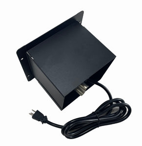 PROCRAFT MINI 2 HOLE LID FEED-THRU RECESSED Stage Pocket/Floor Box w/ 1) WIRED AC 1) RJ45