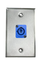 Stainless PROCRAFT SPL-1X-ST-VAR 1 Gang Stainless Pro Audio Installation Wall Plate Loaded, Made in the USA
