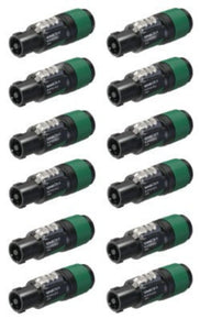 Genuine NEUTRIK NL4FXX-W-S 4-Pole SPEAKON Locking Cable Mount Connector