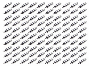 (100 Pack)  Switchcraft 3502A Long Body Cable End RCA Male with Solder Terminals