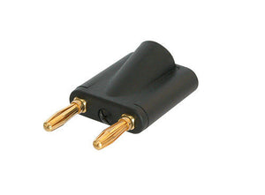 Neutrik Rean NYS508-B Dual Black Banana Plug for 6mm(.24") to 10mm(.39")Cable OD