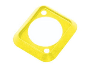 Neutrik SCDP-4   Yellow Color Coded Sealing Gasket for D-size Chassis Connectors