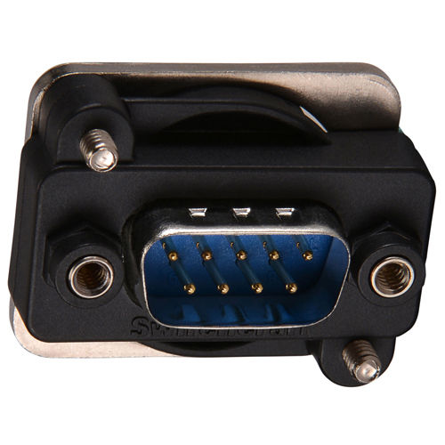 Genuine Switchcraft EHDB9MMB 9-Pin D-Sub Connectors, Male to Male, Black Finish