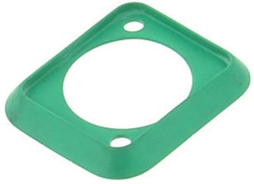 Neutrik SCDP-5   Green Color Coded Sealing Gasket for D-size Chassis Connectors
