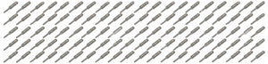 (100 PACK) SWITCHCRAFT 280 1/4" 6.35 mm 2-Conductor Mono TS Phone Plug