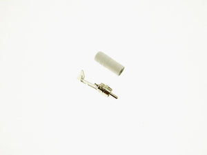 NEW White Switchcraft 3502A-WH Long Body Cable End RCA Male Phono Connector