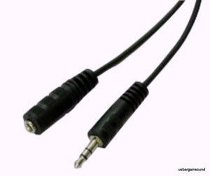 ProCraft 6' 1/8" Male to 1/8" Female Stereo Cable ( CA157 )
