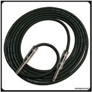 PROCO STAGEMASTER SRS18-10 10FT 18Ga Speaker Cable w/Neutrik 1/4" Connectors