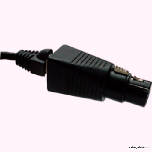 TecNec DMX-5XF-CAT5 5-pin XLR Female to RJ45 Adapter