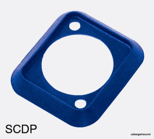 Neutrik SCDP-6   Blue Color Coded Sealing Gasket for D-size Chassis Connectors
