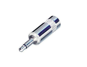 Genuine Neutrik/Rean NYS226 TS Mono Mini Male Plug Nickel/Silver 3.5 mm (1/8")