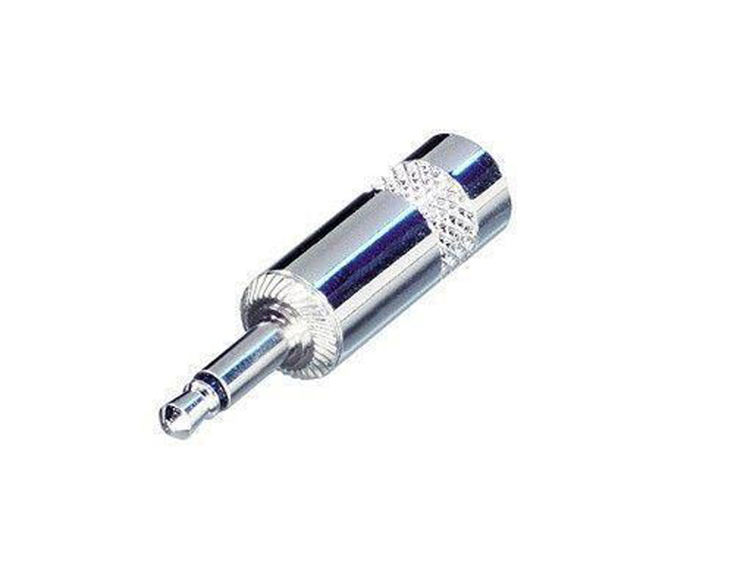 Genuine Neutrik/Rean NYS226 TS Mono Mini Male Plug Nickel/Silver 3.5 mm (1/8