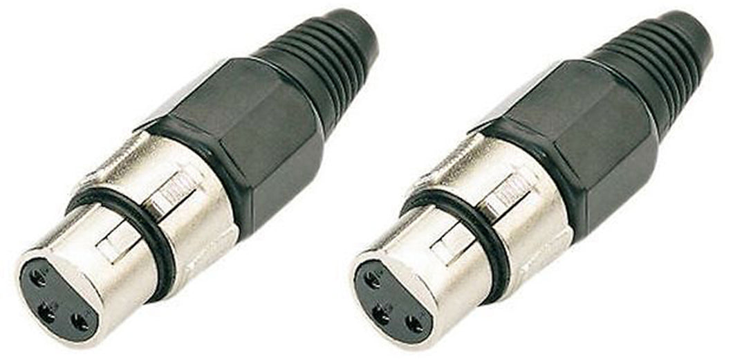 2 Geniune Procraft PC-TX001 3 Pin Female XLR Cable End Jack Mic Connector Plug